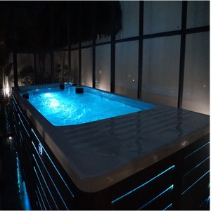 Commercial Hydrotherapy Bathtub for Hotel Suites with Multiple Massage <strong>Programs</strong> and <strong>User</strong> Friendly Control - Product Image 4