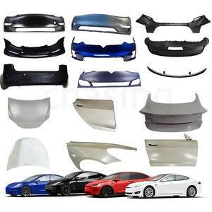 中古解体自動車部品アクセサリーフルセットボディパーツリアバンパーロアスポイラーカーフードTeslaモデル3 Y S X