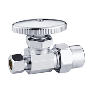 KLOE9104 1/2PEX X 1/2OD COMP ตรง-1/4เปิด PEX มุมวาล์ว - Product Image 6