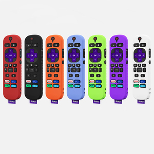 Custodia protettiva per telecomando in Silicone morbido antiscivolo per telecomando Roku Voice Remote Pro 2021 - Product Image 1