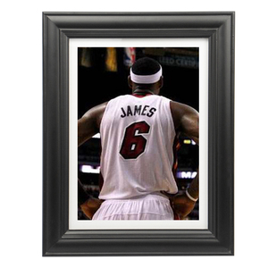 Sıcak satış özel NBA yıldız basketbol takım bellek fotoğraf çerçevesi dikdörtgen siyah ahşap duvar çerçeve boyutları 4x6 5x7 6x8-yaratıcı tasarım - Product Image 2