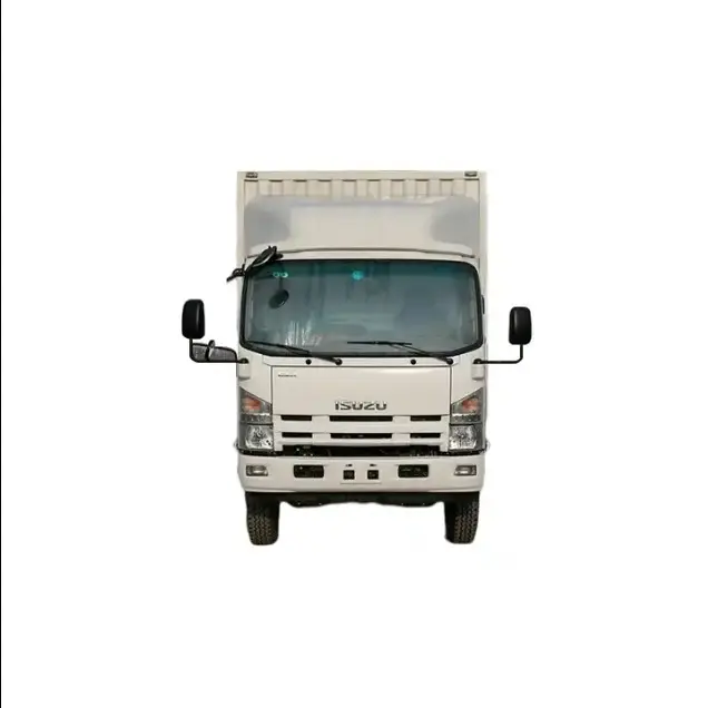 Yeni çin Isuzu Mini kamyon orta ölçekli kamyon dizel 4x2 Euro 2 Lhd hafif kargo kamyon satılık