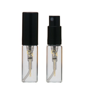 1ml 2ml 3ml 5ml 10mlミニ香水プラスチックアルミニウムガラススプレーテスターガラスボトル - Product Image 1