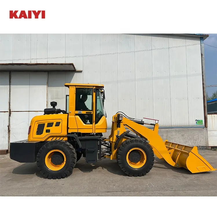 KAIYI-928 yeni tasarım fabrika fiyat traktör belden mini 5 ton ön uç kepçe satılık yüksek kalite düşük fiyat ile