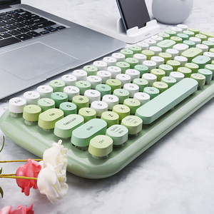 Teclado compacto Bluetooth V5.0 2024 con teclado 100 de 2,5 teclas redondas en fábrica al por mayor - Product Image 5