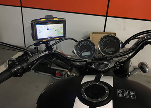 Karadar 5英寸摩托车GPS导航安卓6.0 Wifi防水BT4.0 GPS导航仪汽车Moto GPS IPX67 RAM 1G ROM 16G - Product Image 2
