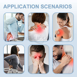 Ems Stimulator otot elektrik, mesin pemijat kuncir, dapat digunakan kembali merekat sendiri, penggantian <span class=keywords><strong>Unit</strong></span> puluhan bantalan elektroda - Product Image 5