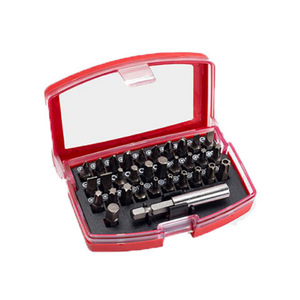 Kafuwell ชุดดอกไขควงหัวหกเหลี่ยม32ชิ้น H9021A ที่จับไขควงชุดกล่องสีแดง - Product Image 2