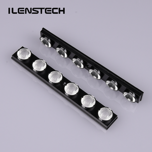Lined-up 6 <strong>LED</strong> Lens <strong>Array</strong> 20*55 Degree Double Beam Angle Module Lens for Commercial Lighting - Product Image 6