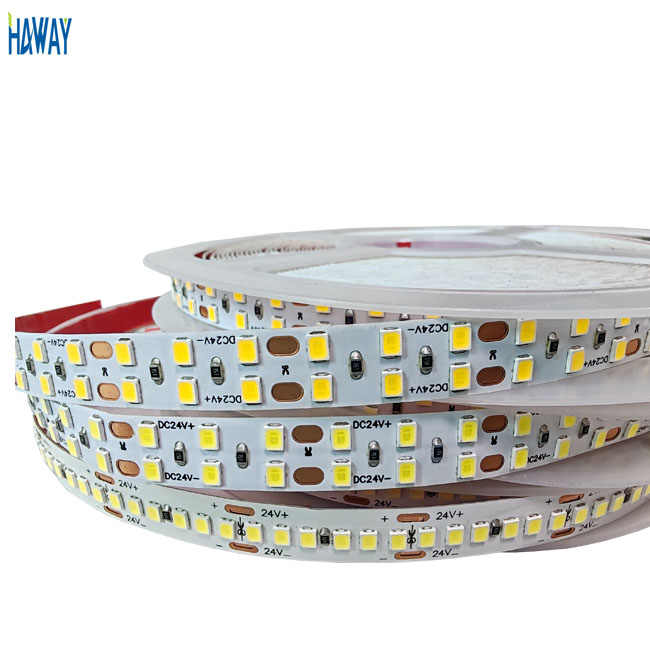 60leds/M DC12V DC24V 6500K 4000K Led Flex Strip 2835smd 120LEDs/M 240LEDs/M Led Tira de luces flexibles para iluminación de estante de tienda