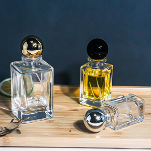 Low Moq 30ml 50ml 100ml Small Empty clear <strong>Oval</strong> <strong>Perfume</strong> Spray Bottle Glass Atomizer <strong>Perfume</strong> Set Empty Container with Box - Product Image 4