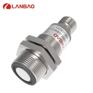LANBAO 15-30VDC Salida analógica 0-10V Distancia de detección 30-350MM Sensor ultrasónico
