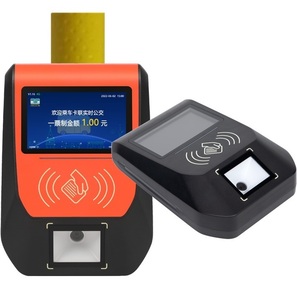 Máquina de deslizamiento Tarjeta DE CRÉDITO Lector Mifare Ethernet Taxi Pos 10 Off Terminal de mano Android Pos con impresora - Product Image 1