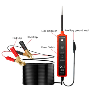 Tester circuito auto 6-24V auto Multi-funzione Drive Test penna Scanner di diagnosi di potenza della sonda di tensione - Product Image 1