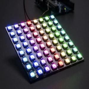 WS2812 LED 5050 RGB 8x8 LED Matrix für brandneue WS2812B 8*8 64-Bit Voll farbe 5050 RGB LED Lamp Panel Light - Product Image 1