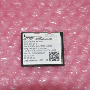 PLCプログラミングコントローラPlc Sinumerik 840D SL 6FC5851-1XG41-4YA0 CNCソフトウェア31-3 6言語 - Product Image 1
