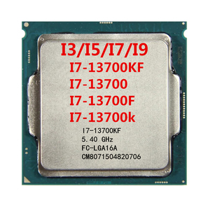 <strong>Computer</strong> CPU <strong>Processor</strong> I-ntel Core I7-13700k I7-13700kf 30M <strong>Cache</strong> 5.4 GHz 125W LGA 1700 Desktop Cpu Pc Gaming - Product Image 1
