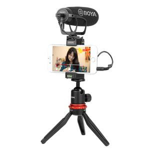 BOYA BY-BM2021Super-Cardioid av tüfeği Video kayıt kamera mikrofon DSLR kamera kamera için PC IOS Android akıllı telefon - Product Image 4