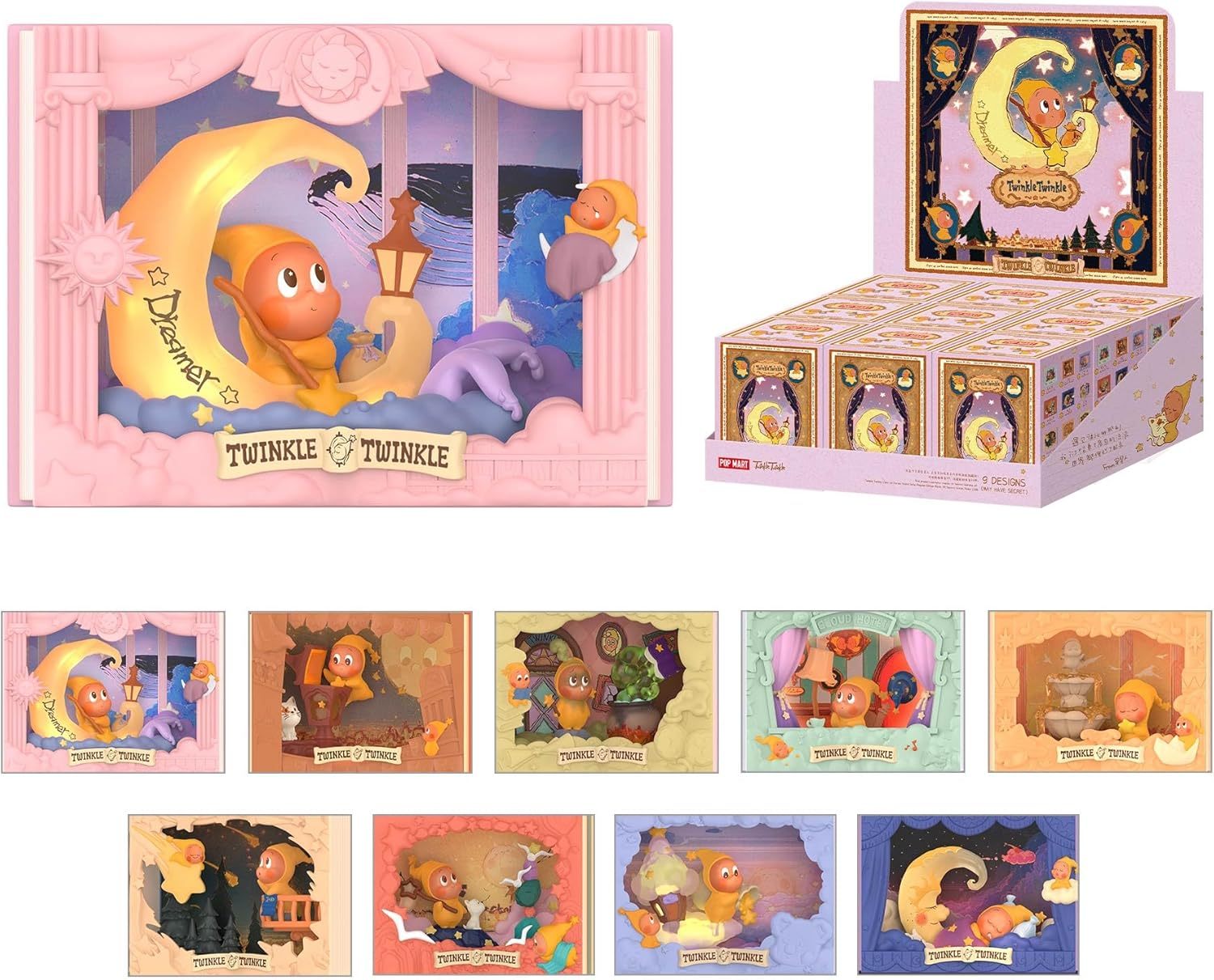 Conjuntos de escenas de la serie Twinkle Twinkle Light Up