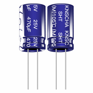 KNSCHA径向型铝电解电容器超低阻抗KXW系列2200UF 50V，用于开关电源。 - Product Image 5