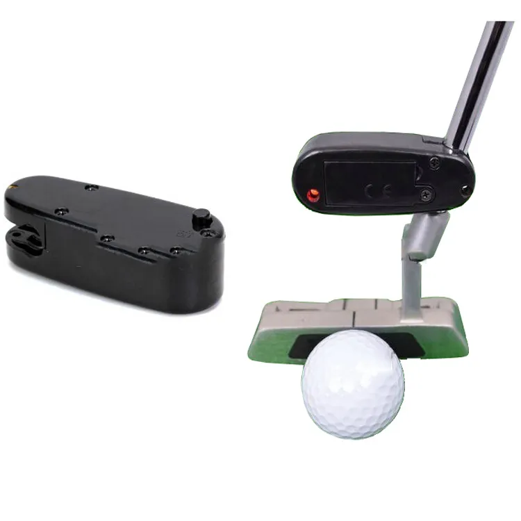 Pointeur lumineux de putter de golf 1 pièce Logo personnalisé accepter Swing Trainer, putter Trainer Putting Sight Improvement Fournitures de golf