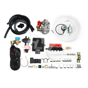 Sequentielle Einspritz kist mit zwei Kraftstoffen 4 Zylinder cng abgeschlossen Umbaus atz für Autogas Auto GNV Einspritz system zum Verkauf - Product Image 1