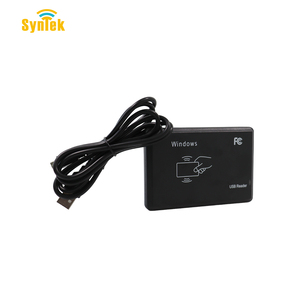 Lector de tarjetas de alta frecuencia 13,56 MHz directo de fábrica Interfaz USB Lector de tarjetas ID/IC de material ABS