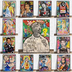 定制壁画个性化画布图片无框画布打印框架海报与您的照片打印海报 - Product Image 2