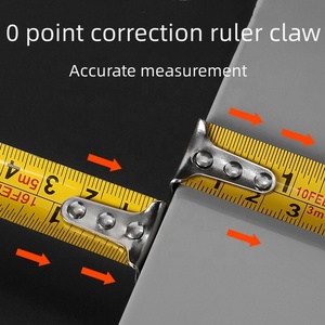 En ucuz sarılmış film bant cetvel 5 metre/3 metre kutu cetvel kalınlaşmış anti damla metrik ve inç ölçme cetveller - Product Image 3