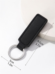 מותאם אישית pu <span class=keywords><strong>keychain</strong></span> צבע מלא מותאם אישית עבור מתנות קידום