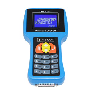 Neueste T300 V7.2 T-Code Spanischer Autos chl üssel programmierer Scanner Diagnose werkzeug Auto Transponder Key Maker mit 7 Kabeln 9 Adaptern