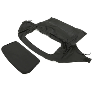 Mazda Mazda 1990-2005 için 2-Door siyah cabrio yumuşak üst w/temizle pencere - Product Image 4