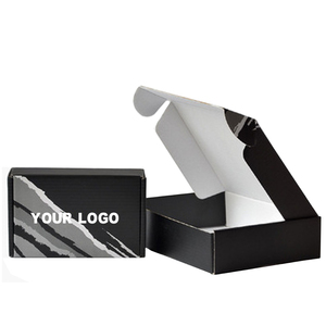 Manufacturer Wholesale Large Color Cardboard Paper Mailing Apparel Box Custom Logo Printed Corrugated Shipping Packaging Box - Product Image 1