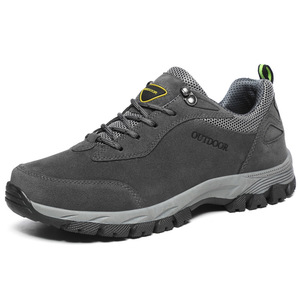 Vendita calda scarpe da trekking leggere Unisex nuove Sneaker in gomma di grandi dimensioni personalizzate da uomo comode da passeggio invernale scollate - Product Image 4