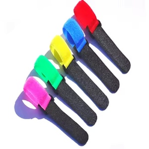 Velcroes de gancho y lazo personalizados Bridas para cables Logotipo de marca Correas impresas Espalda con espalda Velcroes Bandas Gancho y lazo - Product Image 6