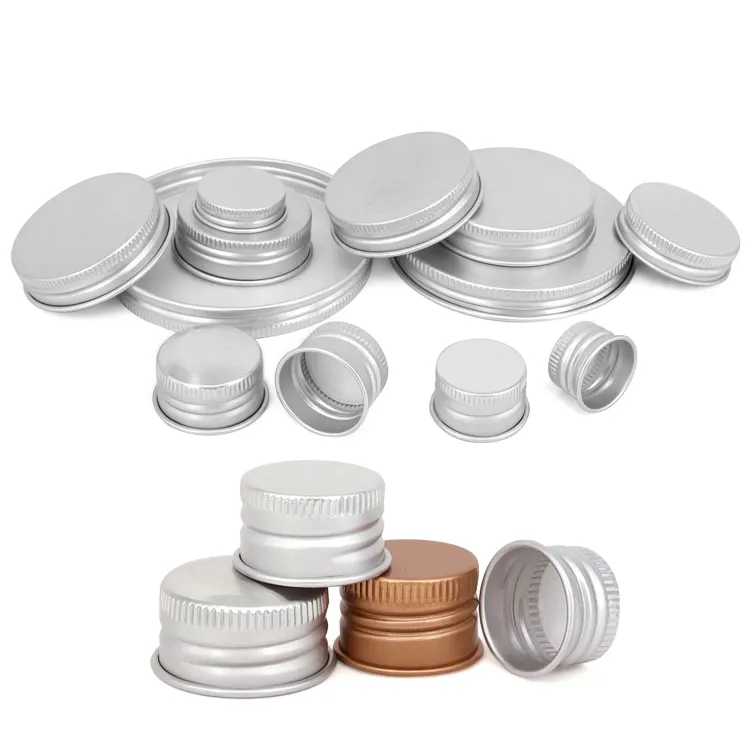 Aluminium cap, aluminium cover, aluminium deksel voor cosmetische