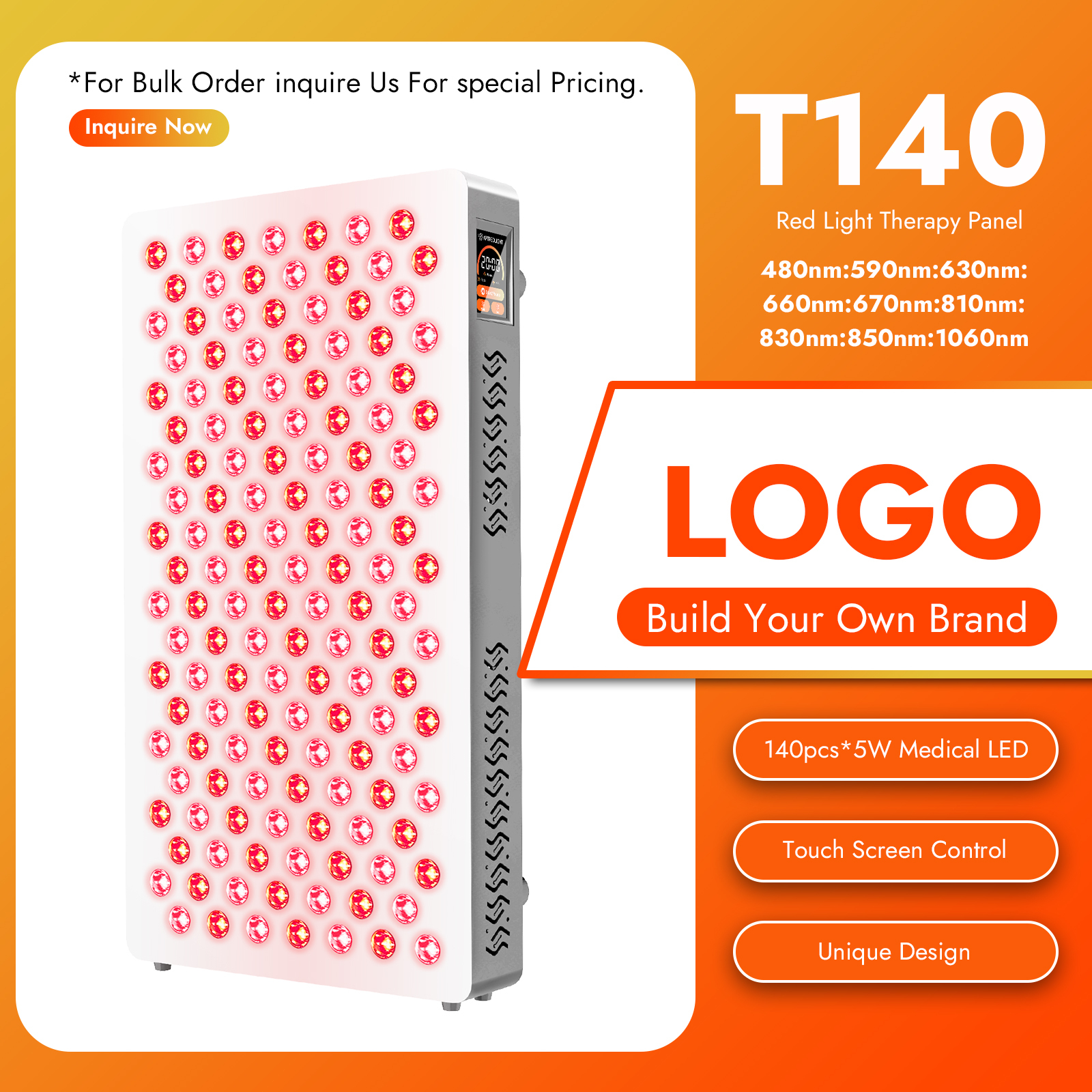 T140 LED 6 wavel Panel