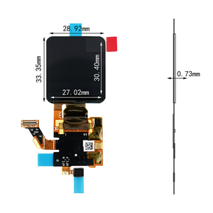 1.6 inch độ phân giải 320x360 AMOLED hiển thị rm69090 trình điều khiển IC oncell màn hình cảm ứng 38pin giao diện mipi mô-đun hiển thị OLED - Product Image 2