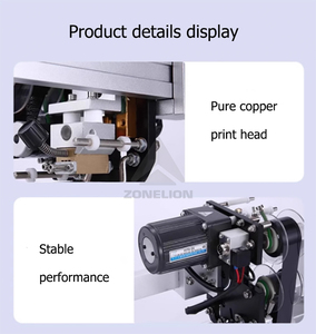 HP241 Automatische Datums-Batch-Heißpräge-Codier maschine zum Verpacken/Etikettieren/Befüllen von Batch-Codierer-Druckern - Product Image 5