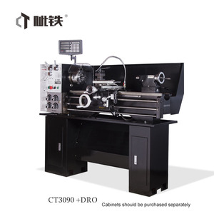 CT3090เครื่องกลึงตั้งโต๊ะเกรดอุตสาหกรรมเครื่องมืออัตโนมัติขนาดเล็กพร้อมแกนเครื่องยนต์สามบาร์ระยะ220V 1000มม. - Product Image 4
