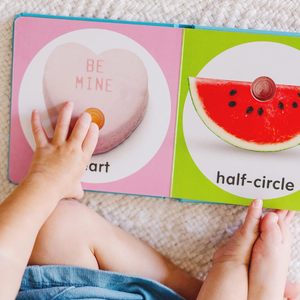 Poke Dot Board <strong>Book</strong> Printing First Words Shapes Cardboard <strong>Book</strong> with Hole Learning <strong>Book</strong> for Baby