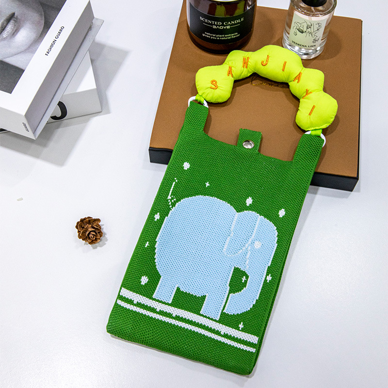 Éléphant vert