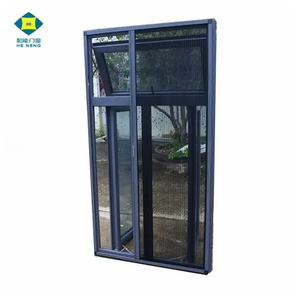 Cibinlik ile plastik pencereler pvc çift camlı pencereler abd slayt pvc pencere dışında en iyi fiyat - Product Image 5
