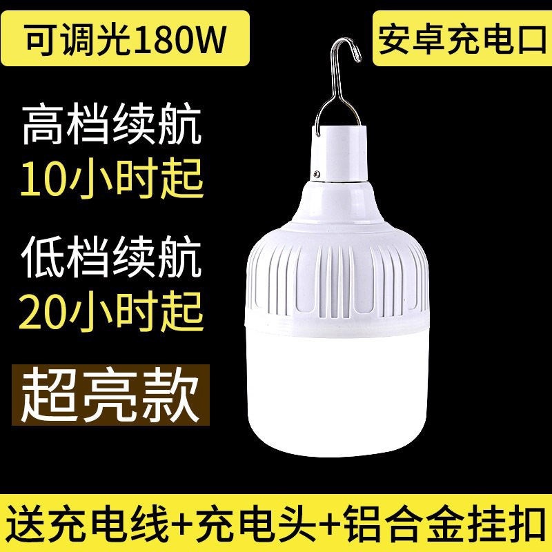 180W+ high brightness model (charger and charging cable included)