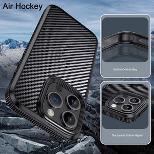 2023 New Arrival Waterproof Phone <strong>Cover</strong> for iPhone 15 Pro Max IPAKY MG Series Carbon Fiber PC + TPU Protective Phone Case - Product Image 6