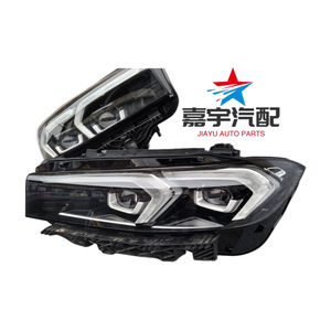 BMW 3 serisi için 2024 G20 ön DRL farlar süper parlak LED modülleri 320i otomobil yeni durum için sarı ve mavi Fit - Product Image 3