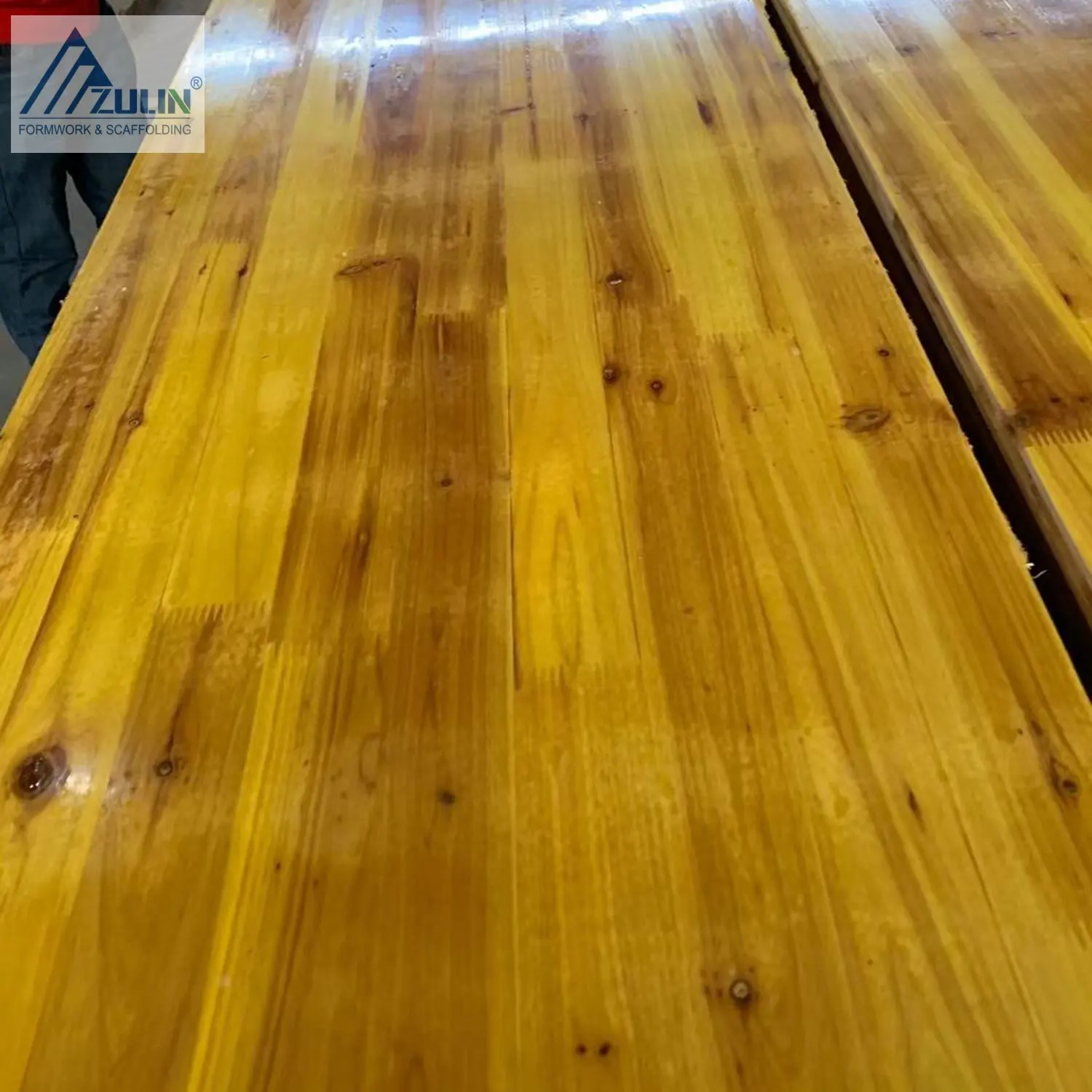 Encofrado de madera amarillo de 3 capas, 21mm, 27mm, paneles de encofrado para construcción de hormigón