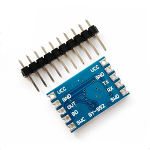 Módulo de sensor de ángulo de inclinación de salida de voltaje analógico de aceleración angular de puerto serie de seis ejes - Product Image 2