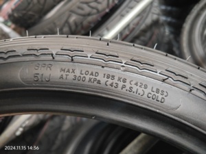 タイヤケーシング2.75-18 6pr/8prプライティングオートバイタイヤ新品 - Product Image 4