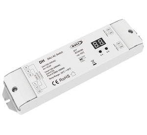 Skydance DH DALI AC Switch AC100-240V 2 canali DT7 Display numerico certificazione DALI2 2 indirizzo interruttore luce a LED - Product Image 1